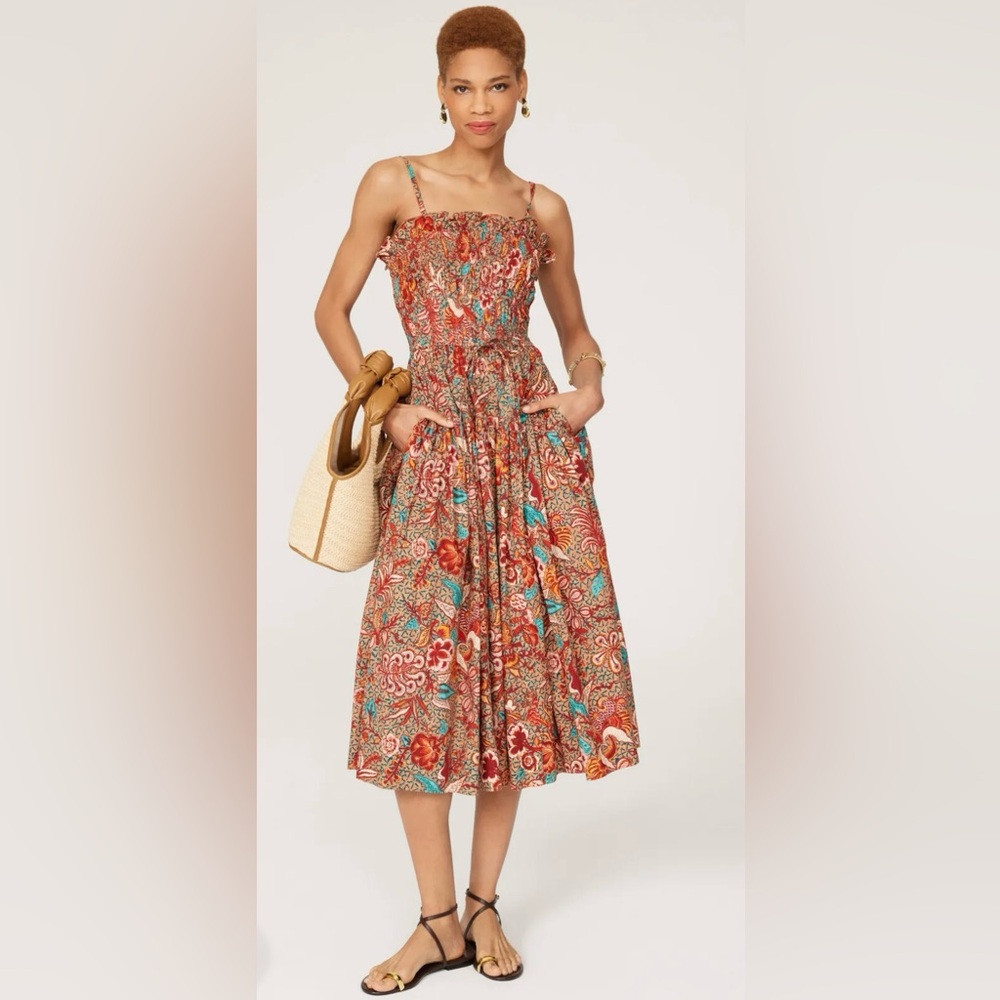 BNWT ULLA JOHNSON LISBET DRESS, COLOR PRIMROSE, SIZE 2